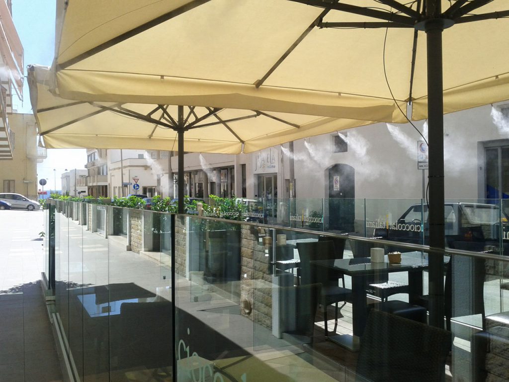 Sistemi di raffrescamento per ristoranti e bar