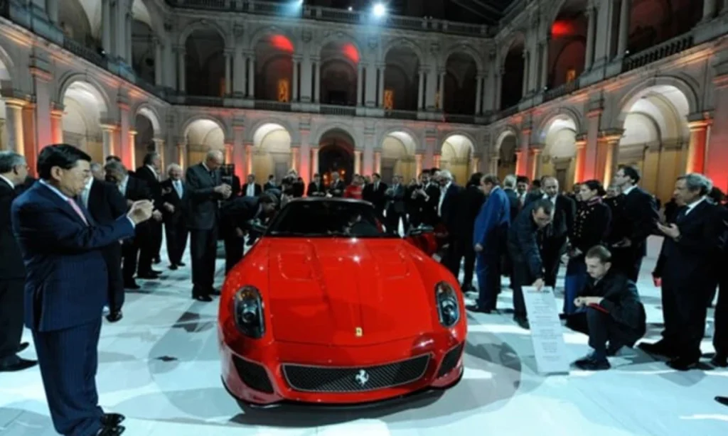 presentazione mondale Ferrari