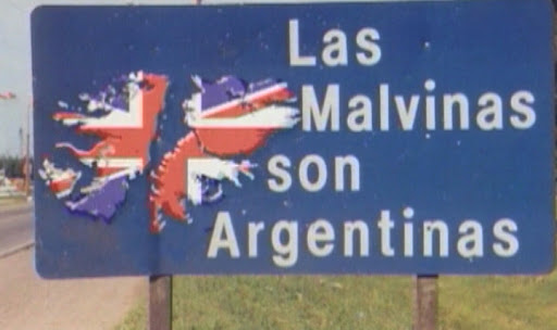 Cartello Malvinas