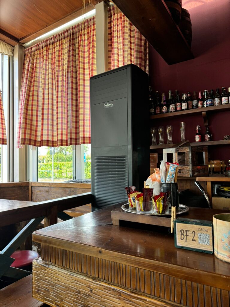 Colonna raffrescamento per ristoranti e bar