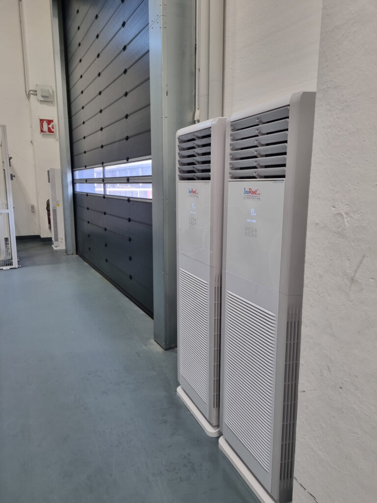 Installazione colonna