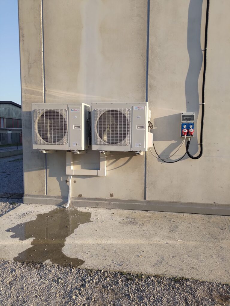 Installazione colonna