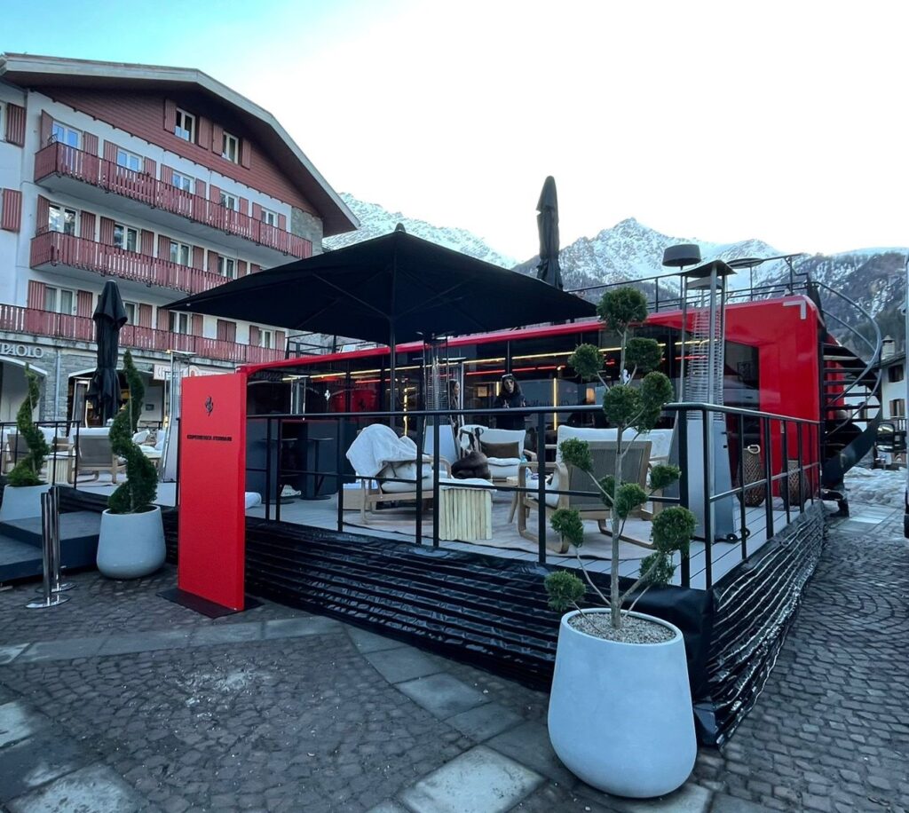 Noleggio funghi riscaldanti Eventi Ferrari Noleggio per eventi