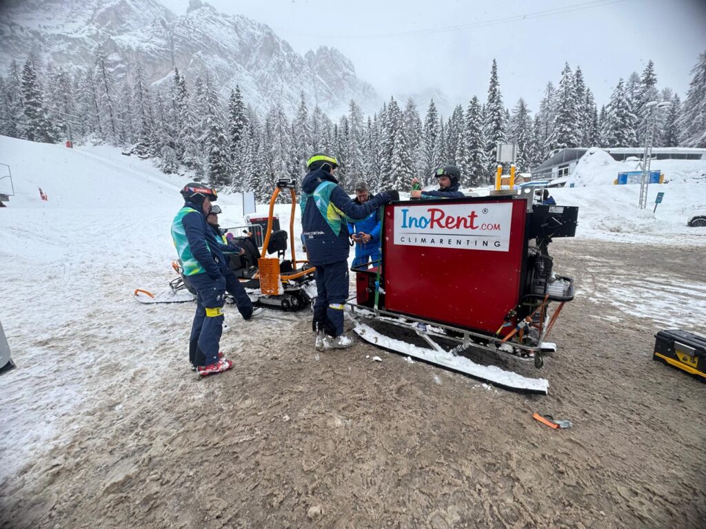 Noleggio sistemi di riscaldamento Milano-Cortina 2026