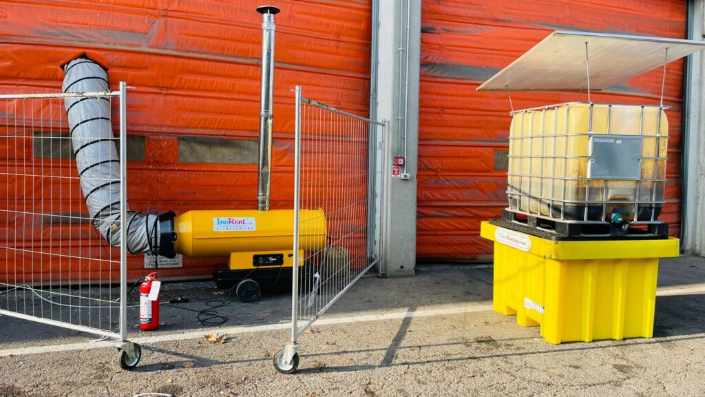 Noleggio sistemi di riscaldamento