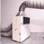 Version with 1 flexible heating duct