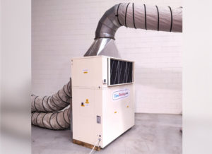 Version with 1 flexible heating duct