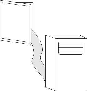 installation via casement window