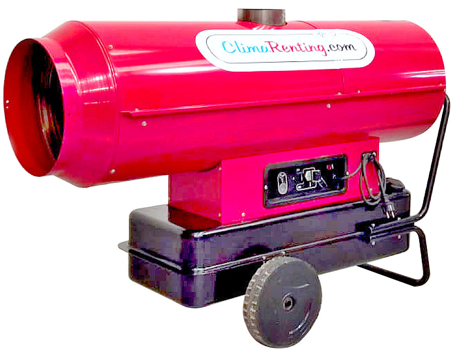 Cannoni riscaldanti canalizzabili fino a 58 kW