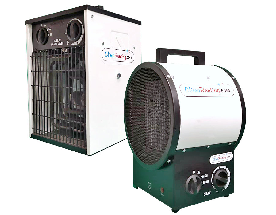 Calefactores eléctricos de 5 kW